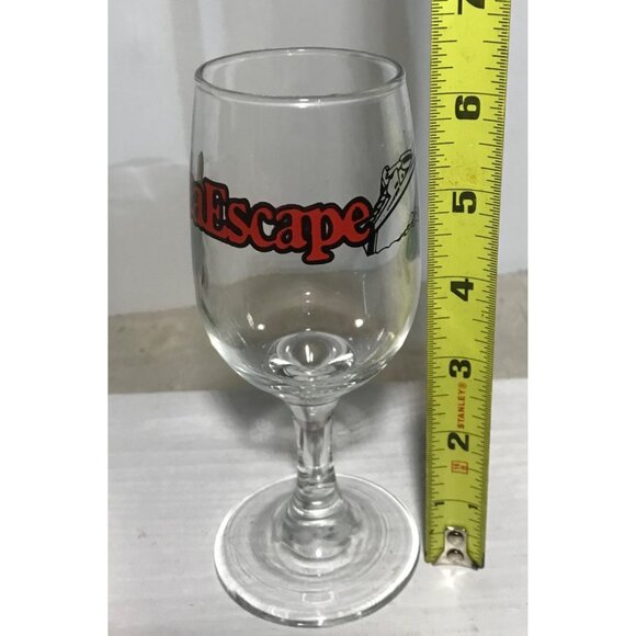 SeaEscape Cruise Goblet Collectible Glass Wine Glass 6" Tall - Picture 7 of 8